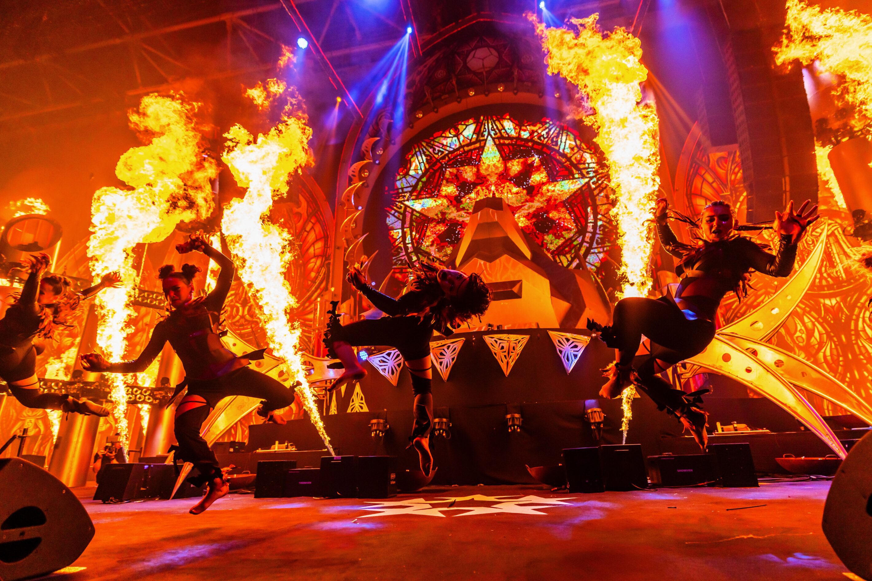 Qlimax: The Final Prophecy – Farewell To A 24 Year Era | UFO Network dancers at qlimax 2024