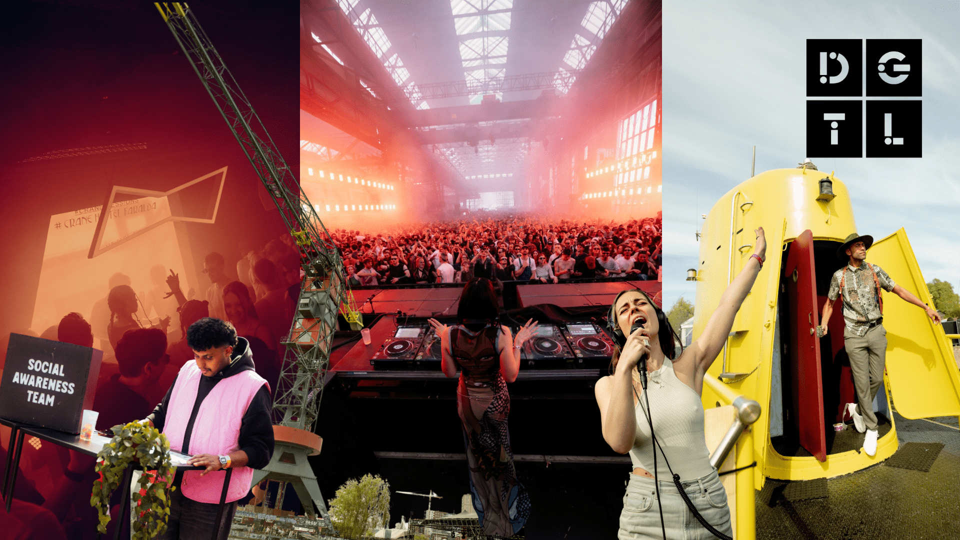 DGTL Amsterdam 2025: Brutalismus 3000 Steals the Show at the World’s Most Visionary Festival | UFO Network DGTL 2025