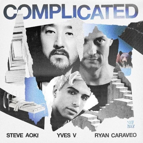 Steve Aoki, Yves V & Ryan Caraveo Unite for 'Complicated'