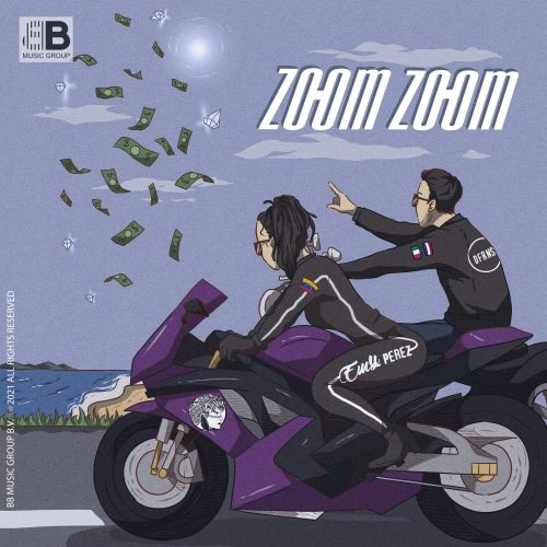 Emy Perez & DFRNS Team Up For New Explosive Collaboration ‘Zoom Zoom’ | UFO Network Zoom Zoom final by Emy Perez x DRFNS artwork | UFO Network