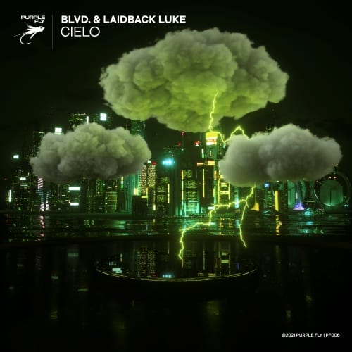 Laidback Luke Joins Purple Fly With His Energetic New Single "Cielo," Ft. BLVD. | UFO Network ARTWORK BLVD. Laidback Luke Cielo | UFO Network