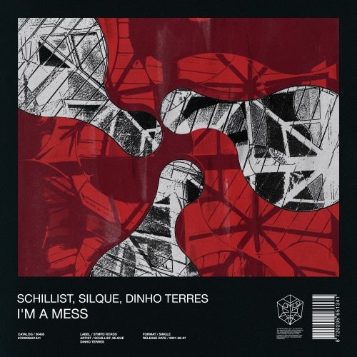 Schillist Teams Up With Silque And Dinho Terres On New Track 'I'm A Mess' | UFO Network silque Mess Red ARTWORK | UFO Network