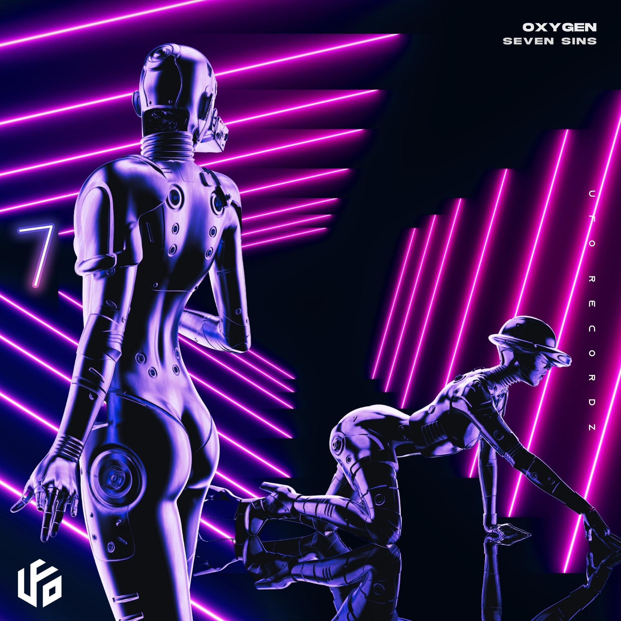 Oxygen - Seven Sins Official Album Artwork - Label UFO Recordz