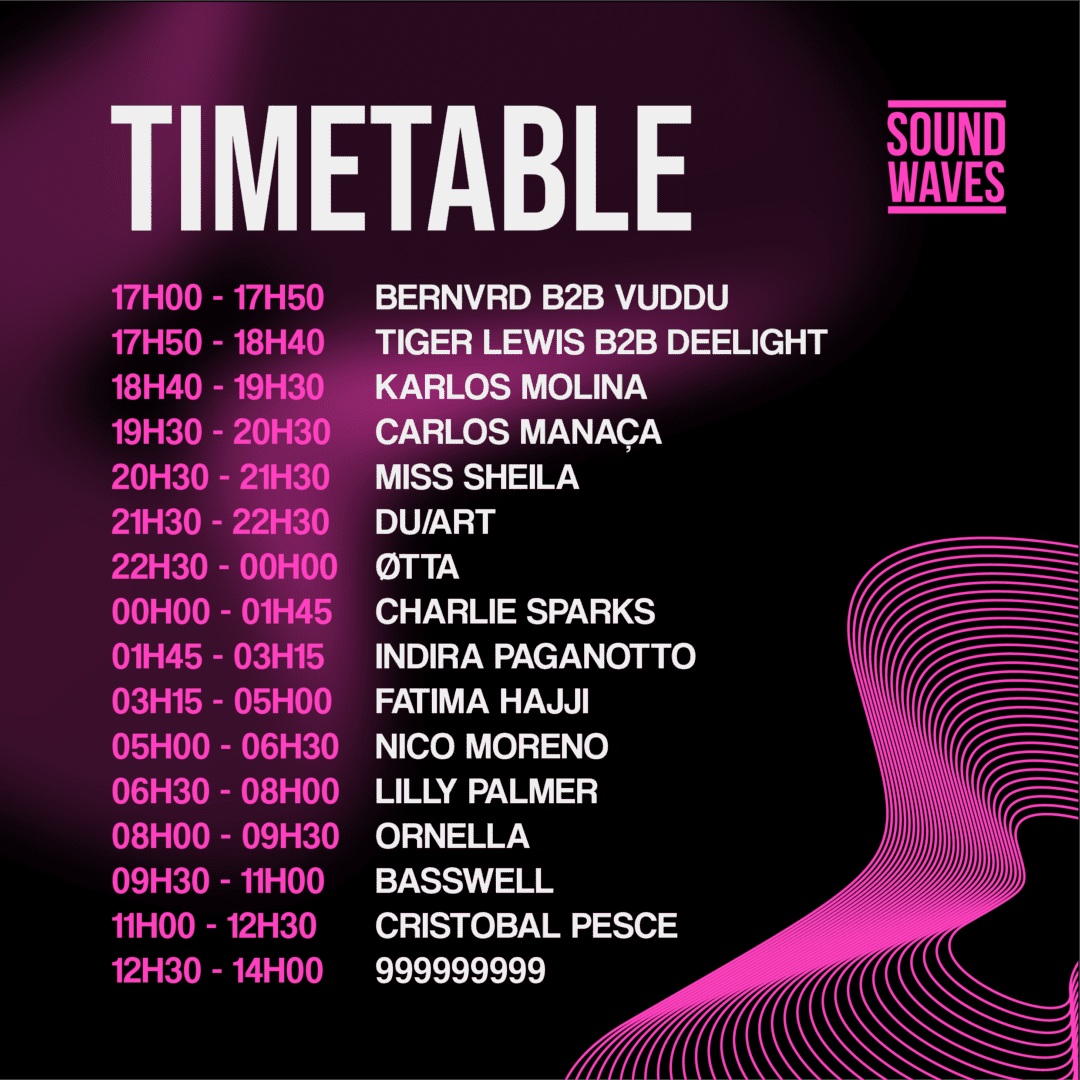 Sound Waves Announces The Timetable For The 16th Edition This Saturday In Esmoriz, Portugal