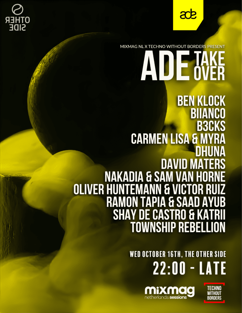 Techno Without Borders Unveils Stellar Lineup For Ade 2024 Takeover | Ufo Network Techno Without Borders Unveils Stellar Lineup for ADE 2024 Takeover