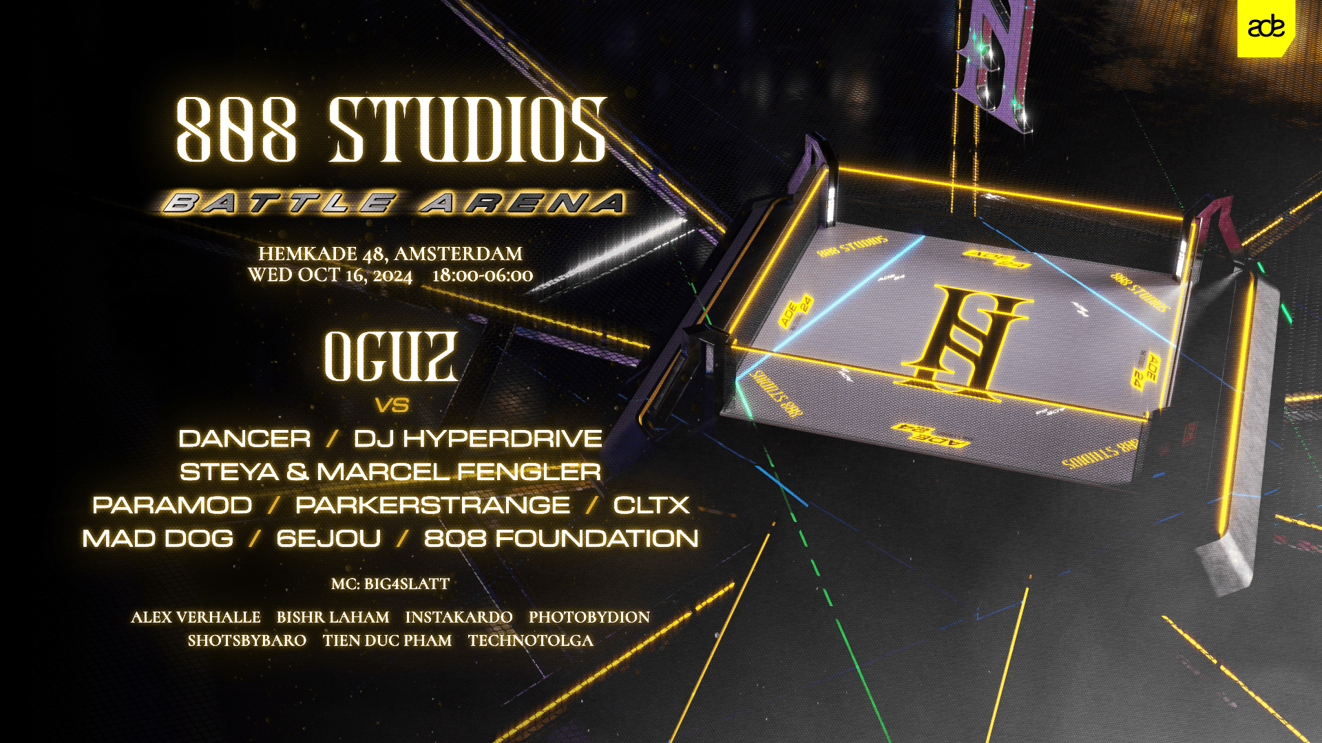 Flyer about OGUZ ADE Event