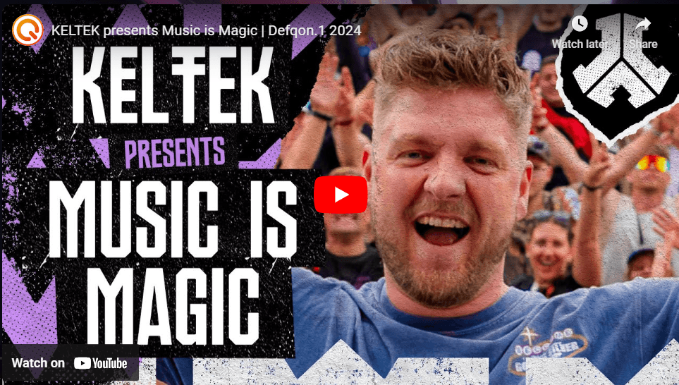 KELTEK Music is Magic showcase Defqon.1