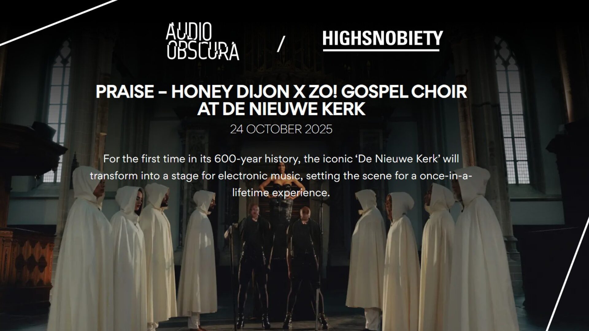 Audio Obscura x Honey Dijon x ADE