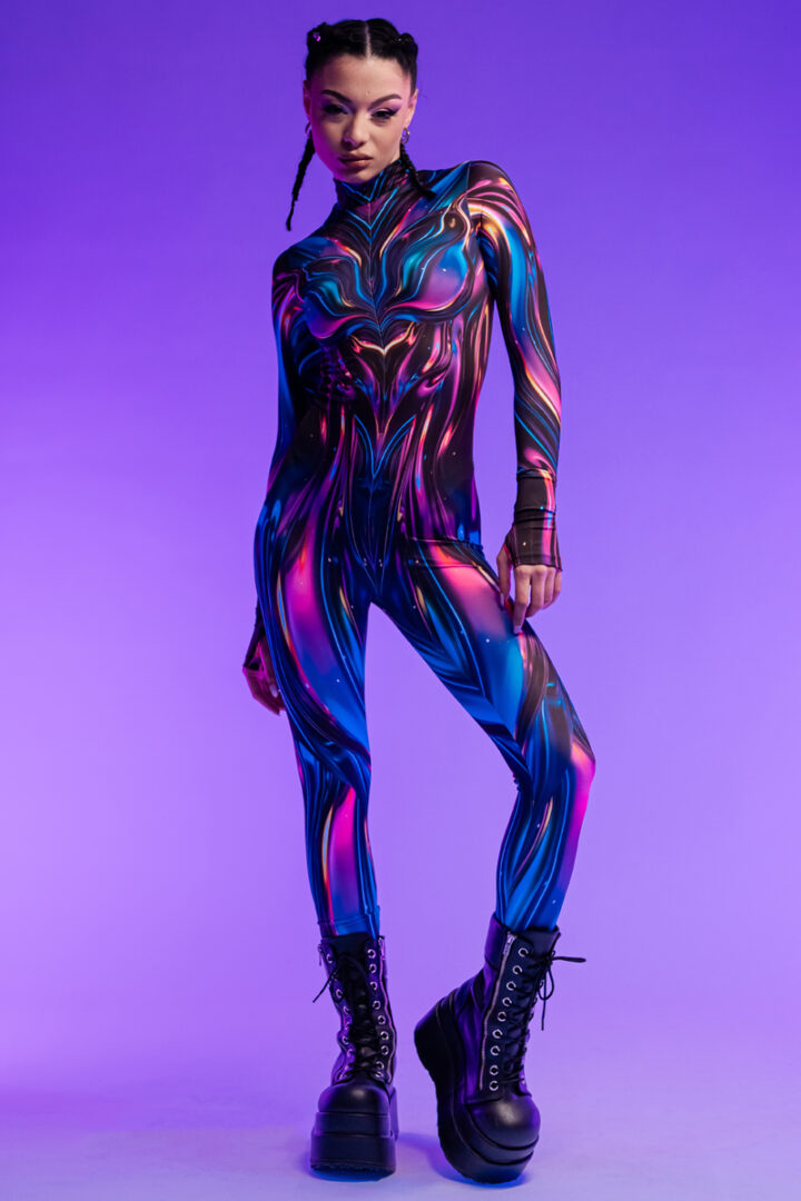 galaxia full body costume uv front view | UFO Network