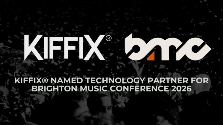 KIFFIX® Named Technology Partner for Brighton Music Conference (BMC) 2026